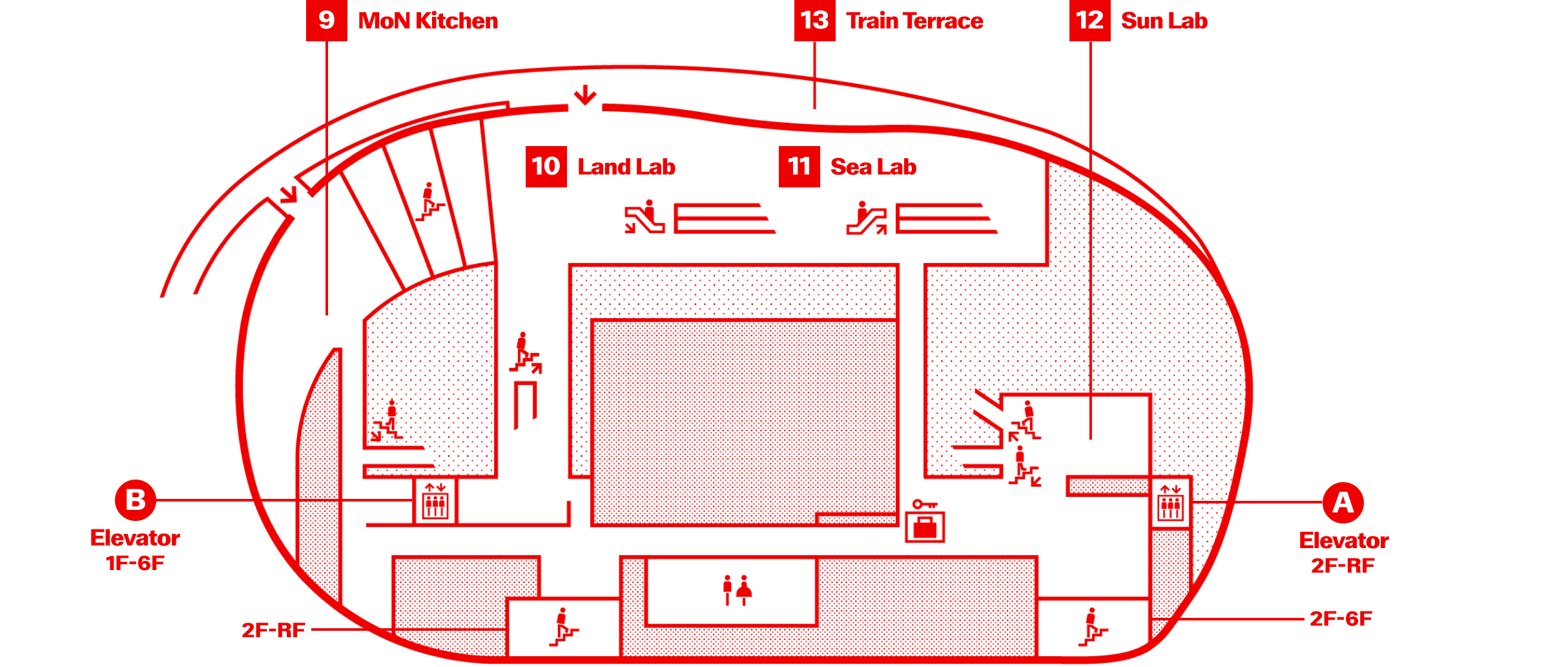 3F floor map