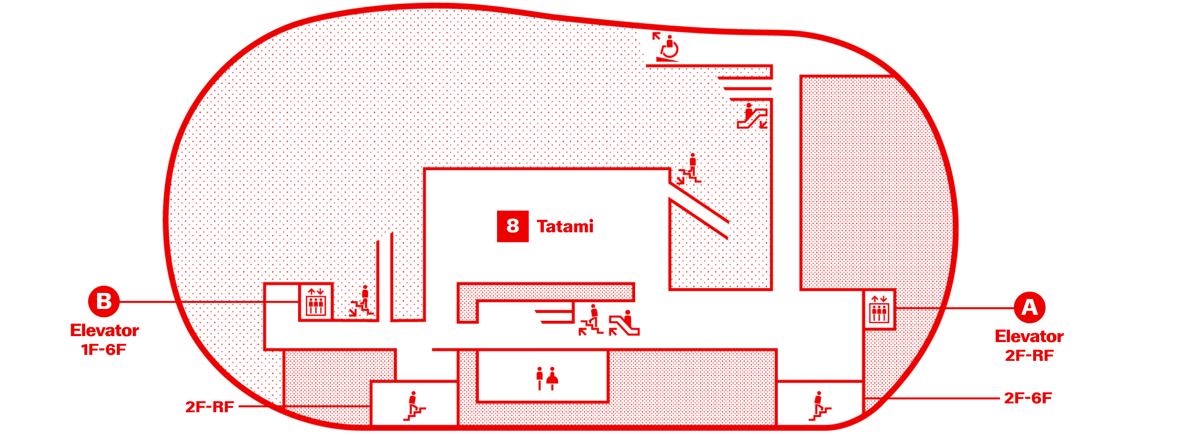 4F floor map