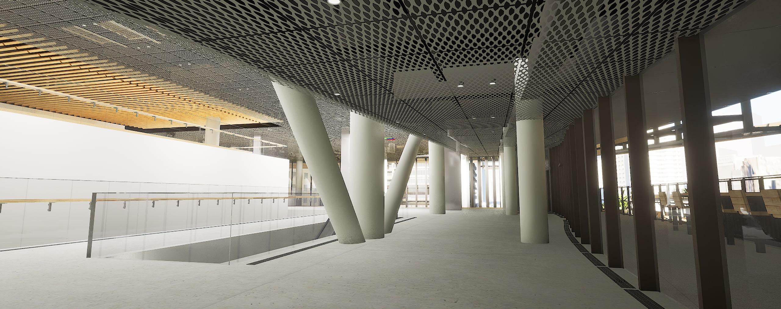 館内にある小規模な展示空間「ラボ」